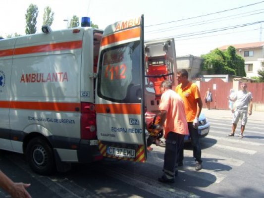 Copil de 9 ani, accidentat pe şoseaua Mangaliei